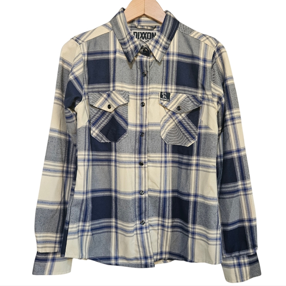Dixxon Women's  Brownell's Six Shooter Button-Up Shirt Tan and black